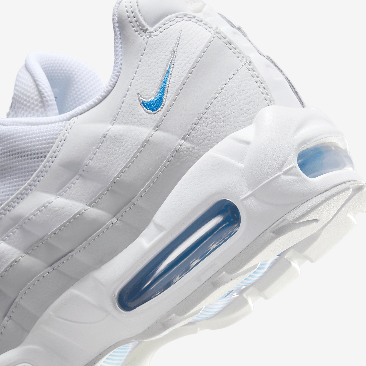 Nike Air Max 95 sneaker Wit/Photon Dust/Stadium Grey/Photo Blue