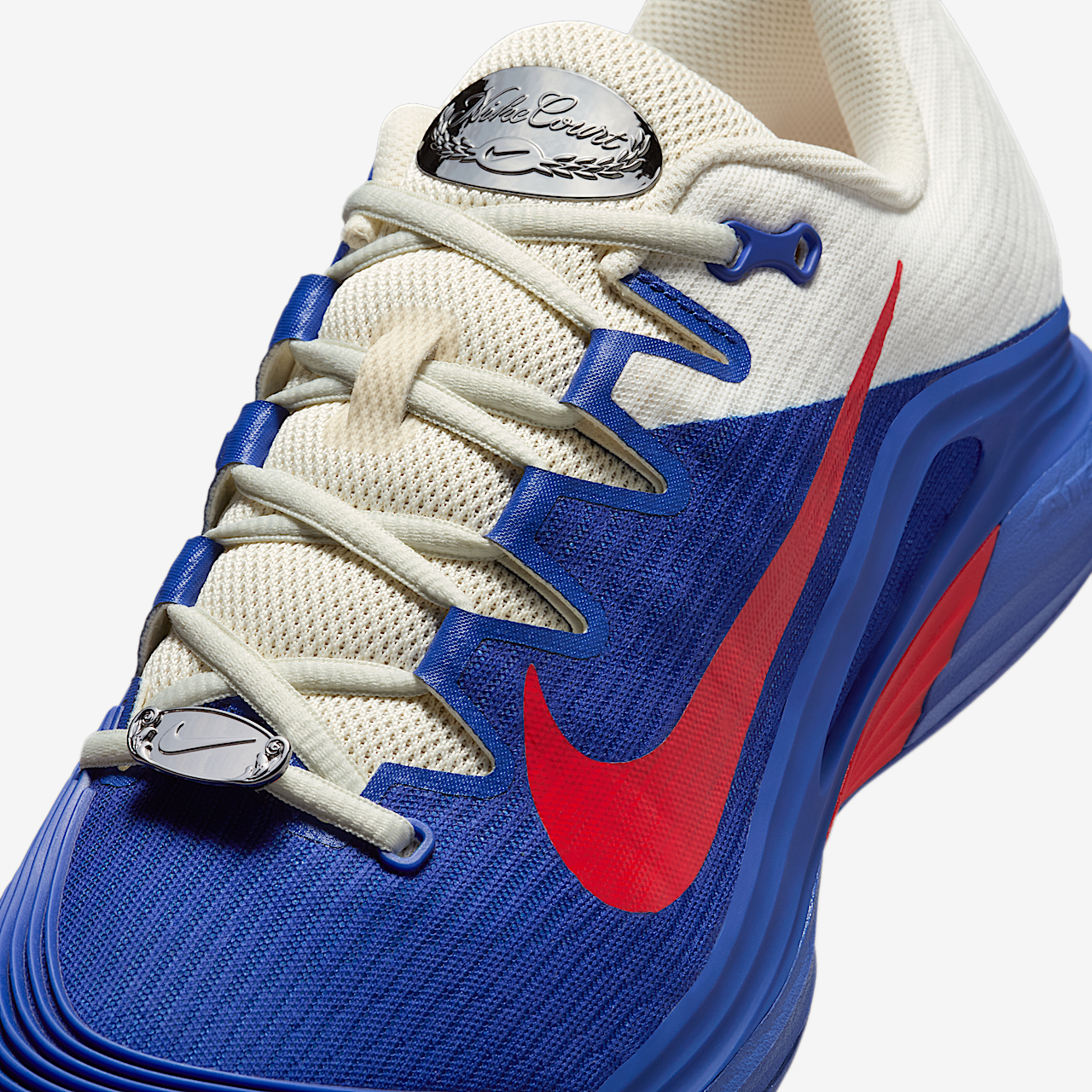Nike  sneaker Deep Night/Pale Ivory/Metallic Silver/Light Crimson