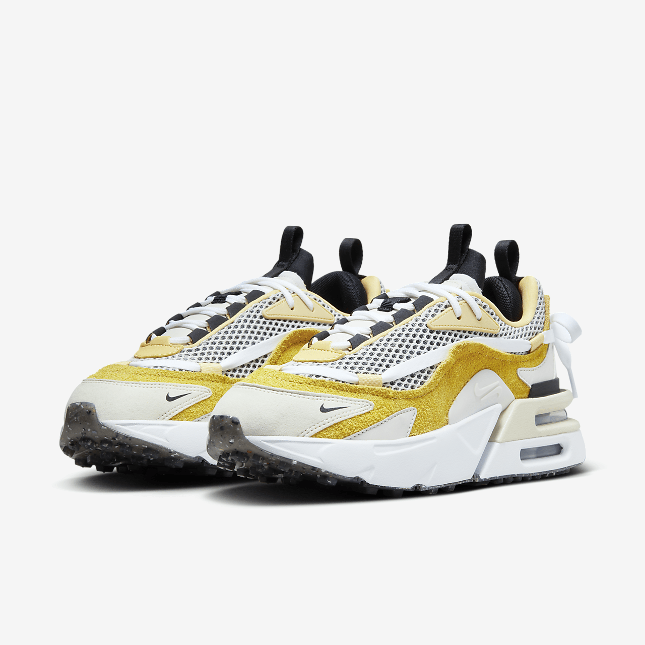 Nike Air Max sneaker Light Bone/Saturn Gold/Fossil/Zwart