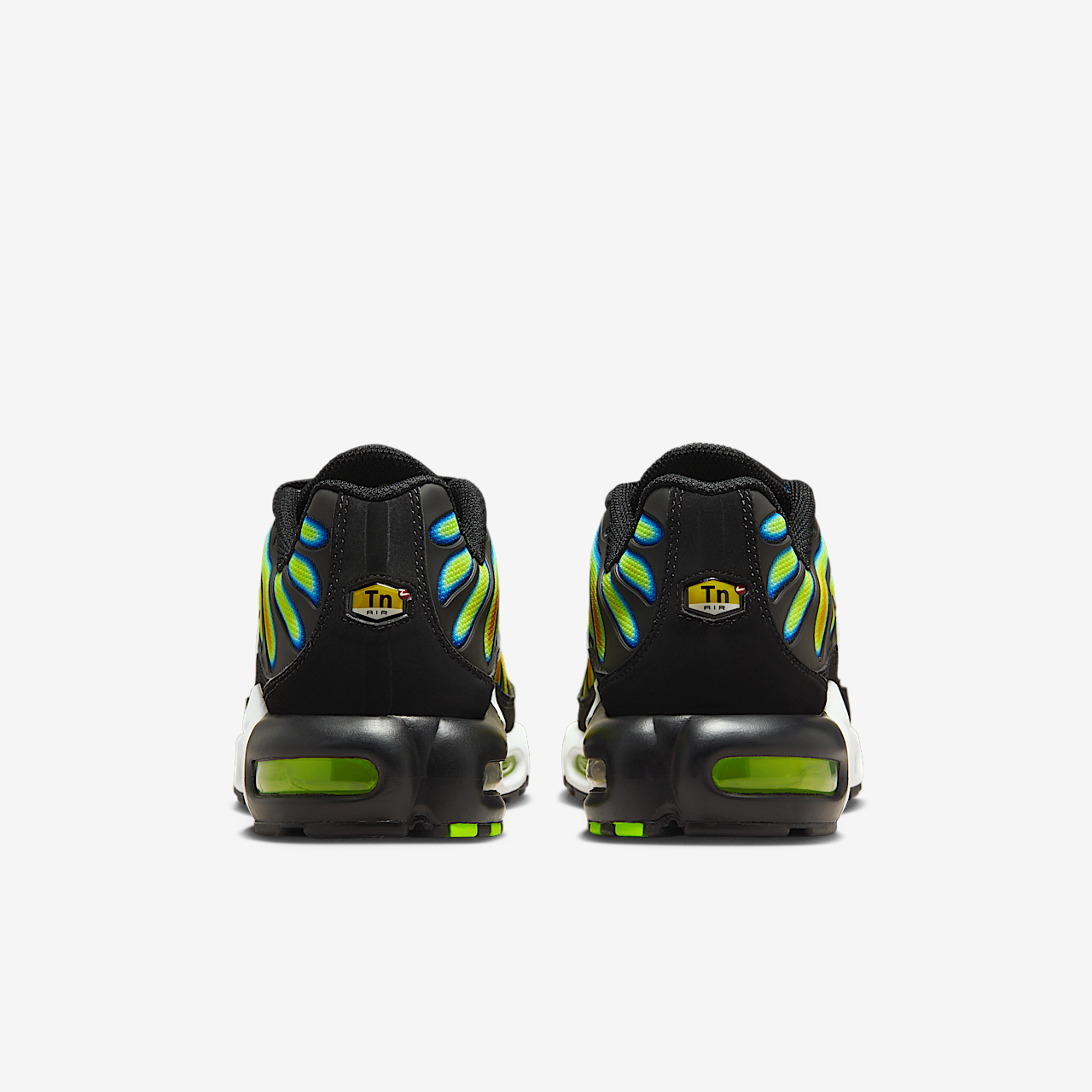 Nike Air Max Plus sneaker Zwart/Sundial/Neon Yellow/Wit