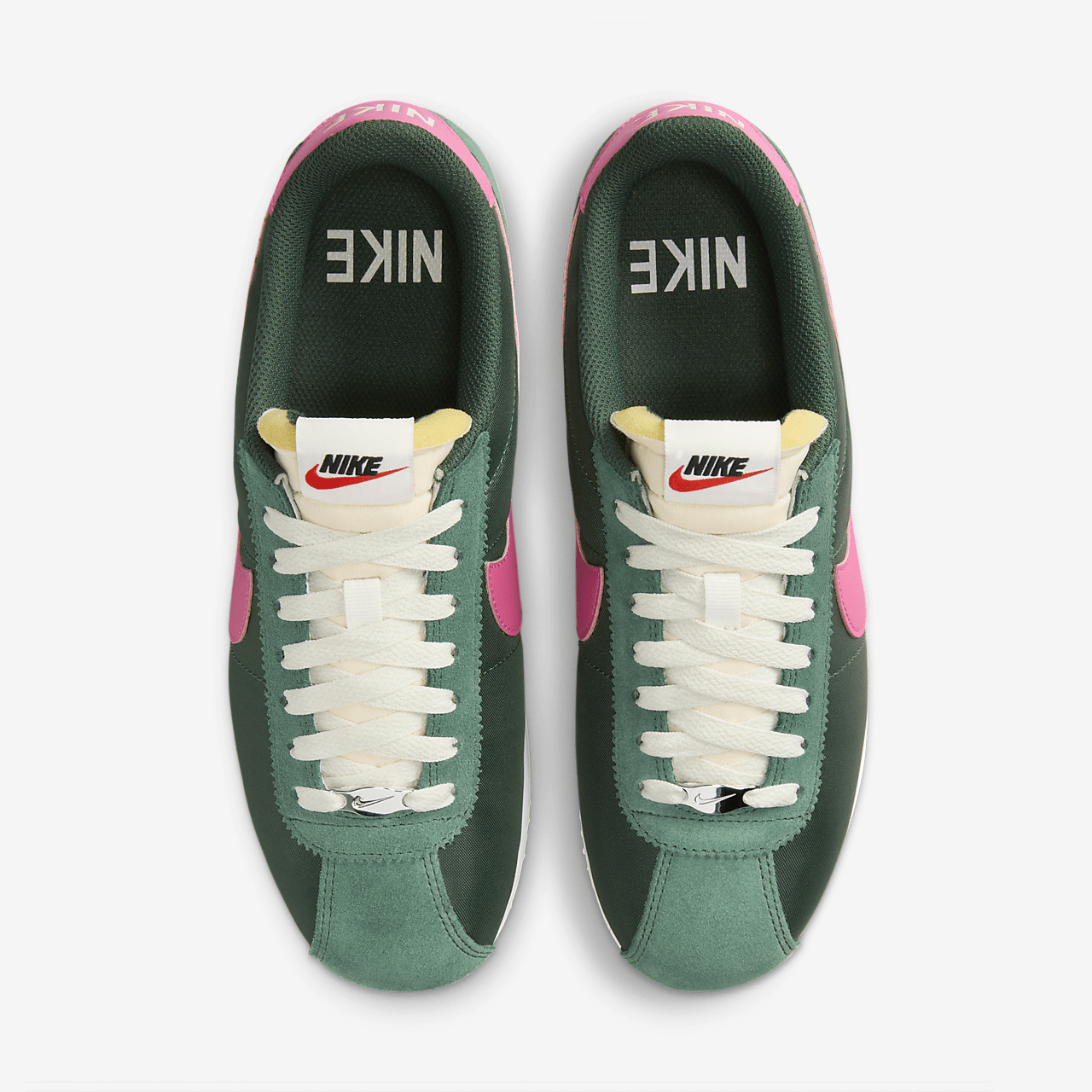 Nike Cortez sneaker Fir/Sail/Team Orange/Pinksicle