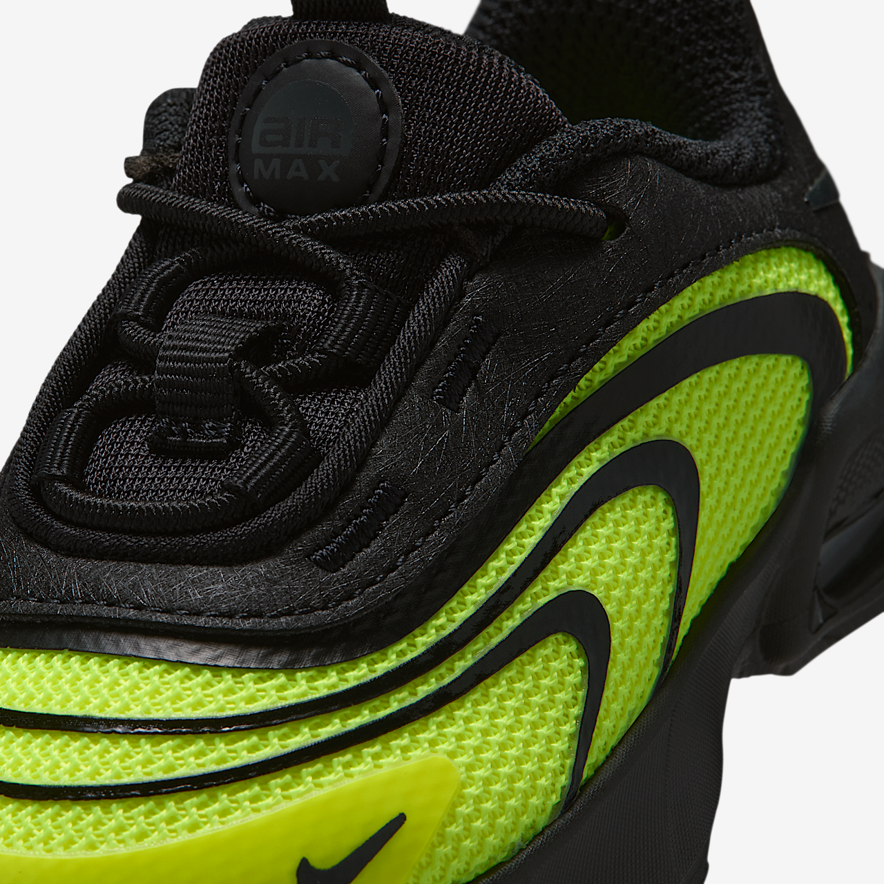 Nike Air Max sneaker Volt/Barely Volt/Zwart/Dark Smoke Grey