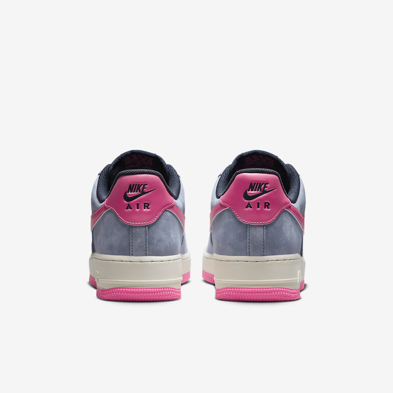 Nike Air Force 1 sneaker Dark Obsidian/Ashen Slate/Green Frost/Pink Blast