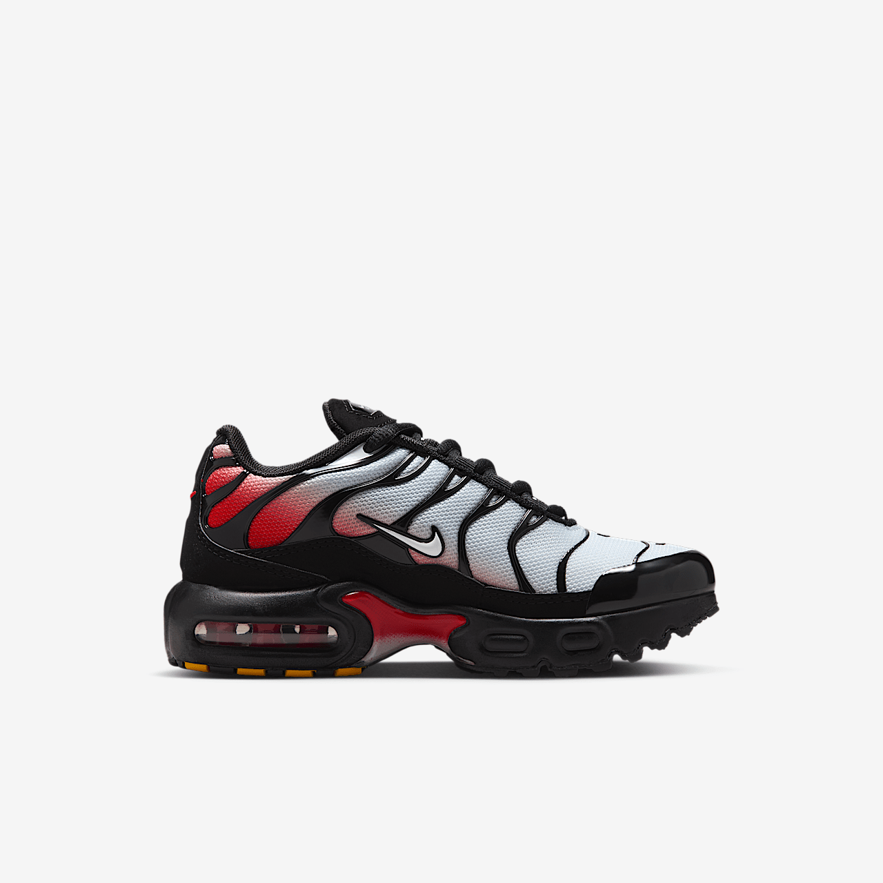 Nike Air Max Plus sneaker Pure Platinum/University Red/Zwart/Wit