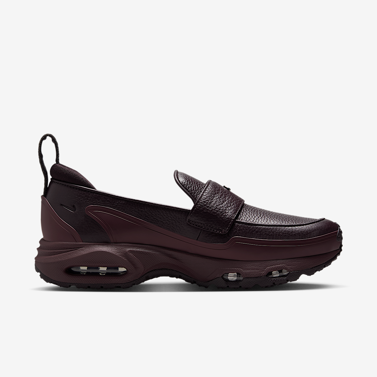 Nike Air Max sneaker Burgundy Crush/Burgundy Ash/Zwart/Metallic Silver