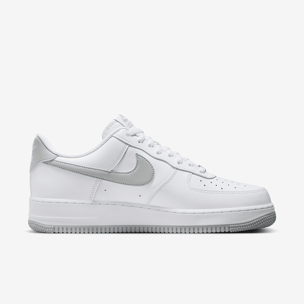 Nike Air Force 1 sneaker Wit/Wit/Light Smoke Grey