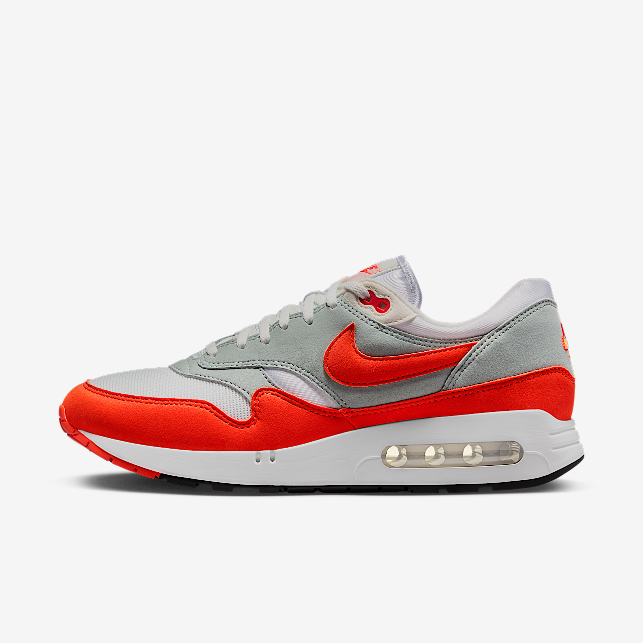 Nike Air Max 1 sneaker Summit White/Light Pumice/Zwart/Cosmic Clay