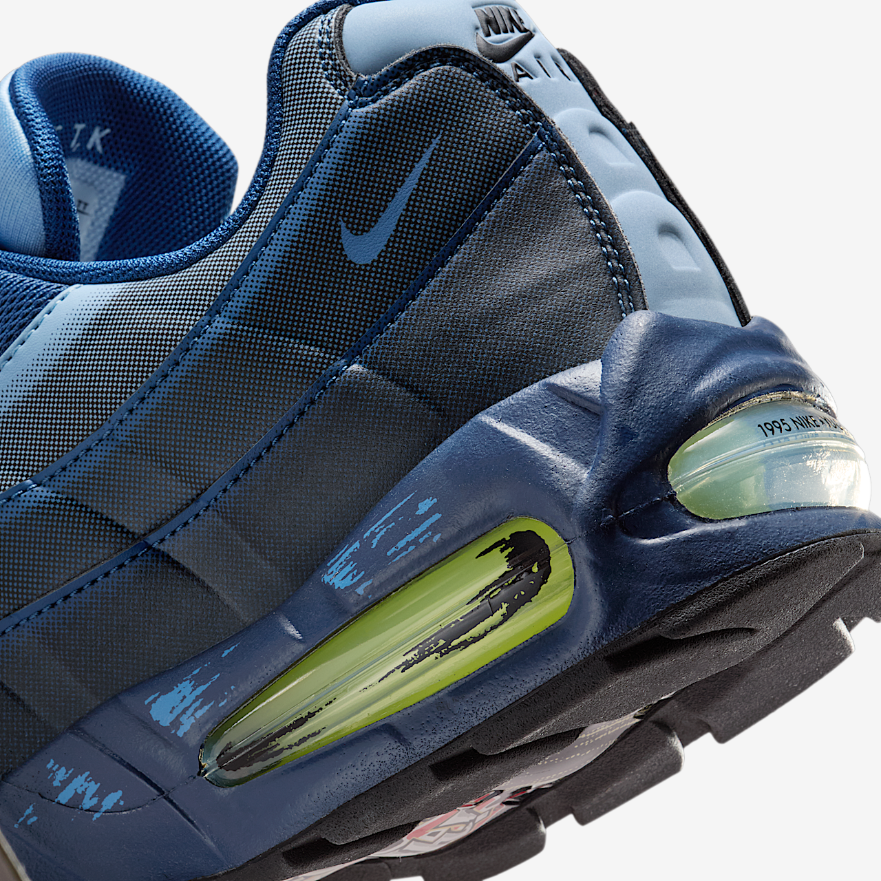 Nike Air Max sneaker Psychic Blue/Stone Blue/Volt/Mystic Navy