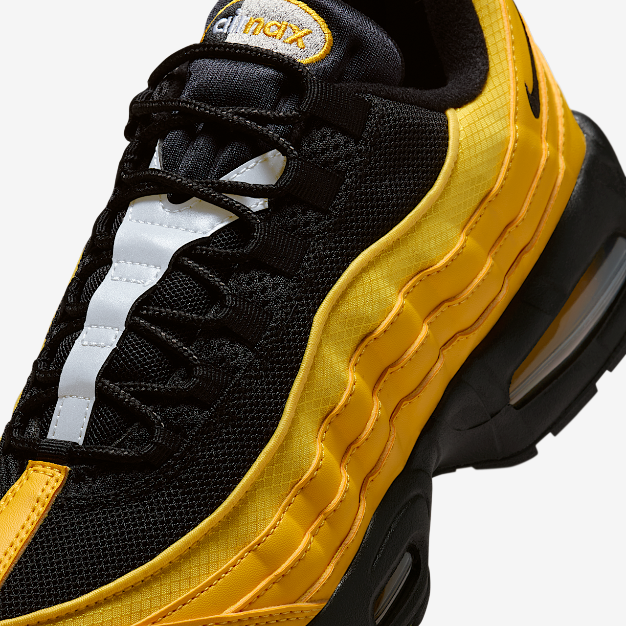 Nike Air Max sneaker Varsity Maize/Zwart/Metallic Silver/Zwart