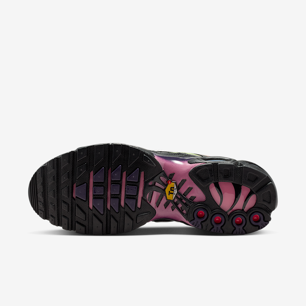 Nike Air Max Plus sneaker Zwart/Purple Dynasty/Desert Berry/Platinum Violet