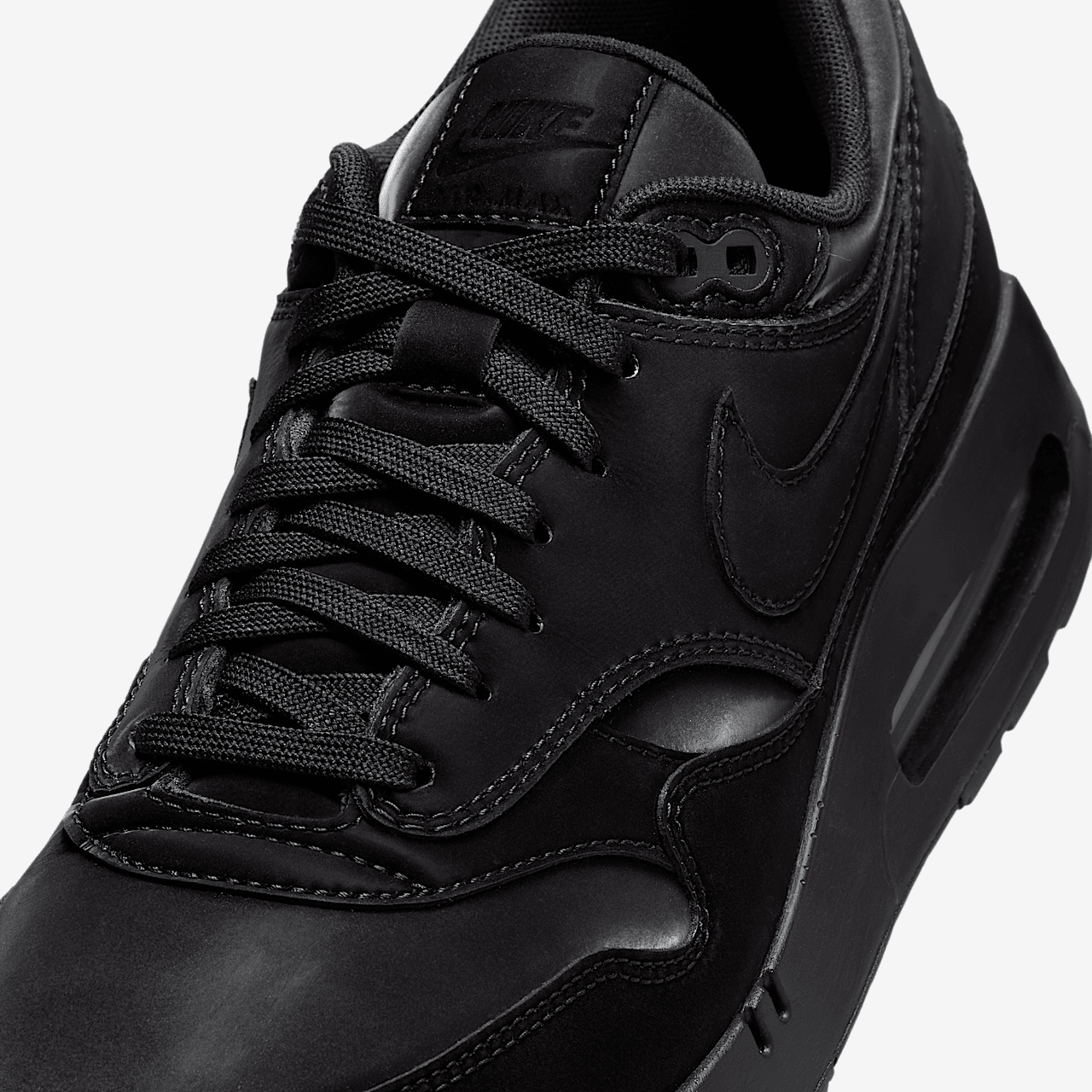 Nike Air Max 1 sneaker Zwart/Zwart/Zwart