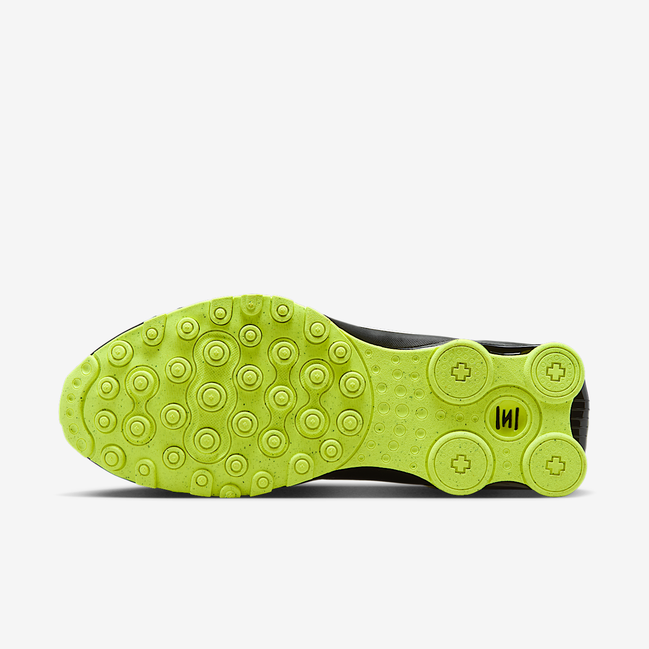 Nike Nike Shox sneaker Zwart/Volt/Wit