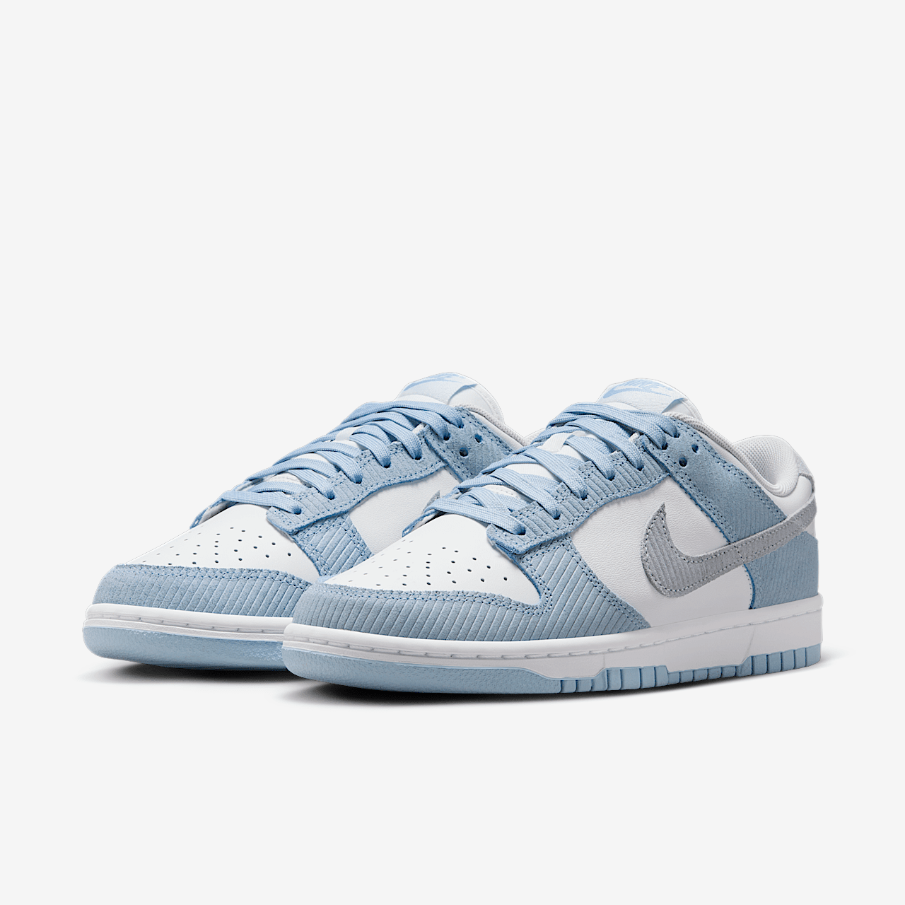 Nike Dunk Low sneaker Light Armory Blue/Wit/Football Grey