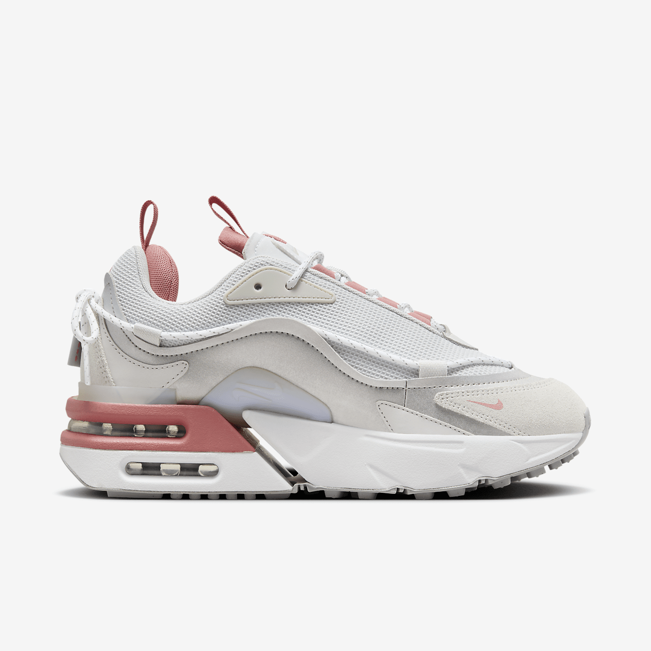 Nike Air Max sneaker Wit/Photon Dust/Metallic Silver/Red Stardust