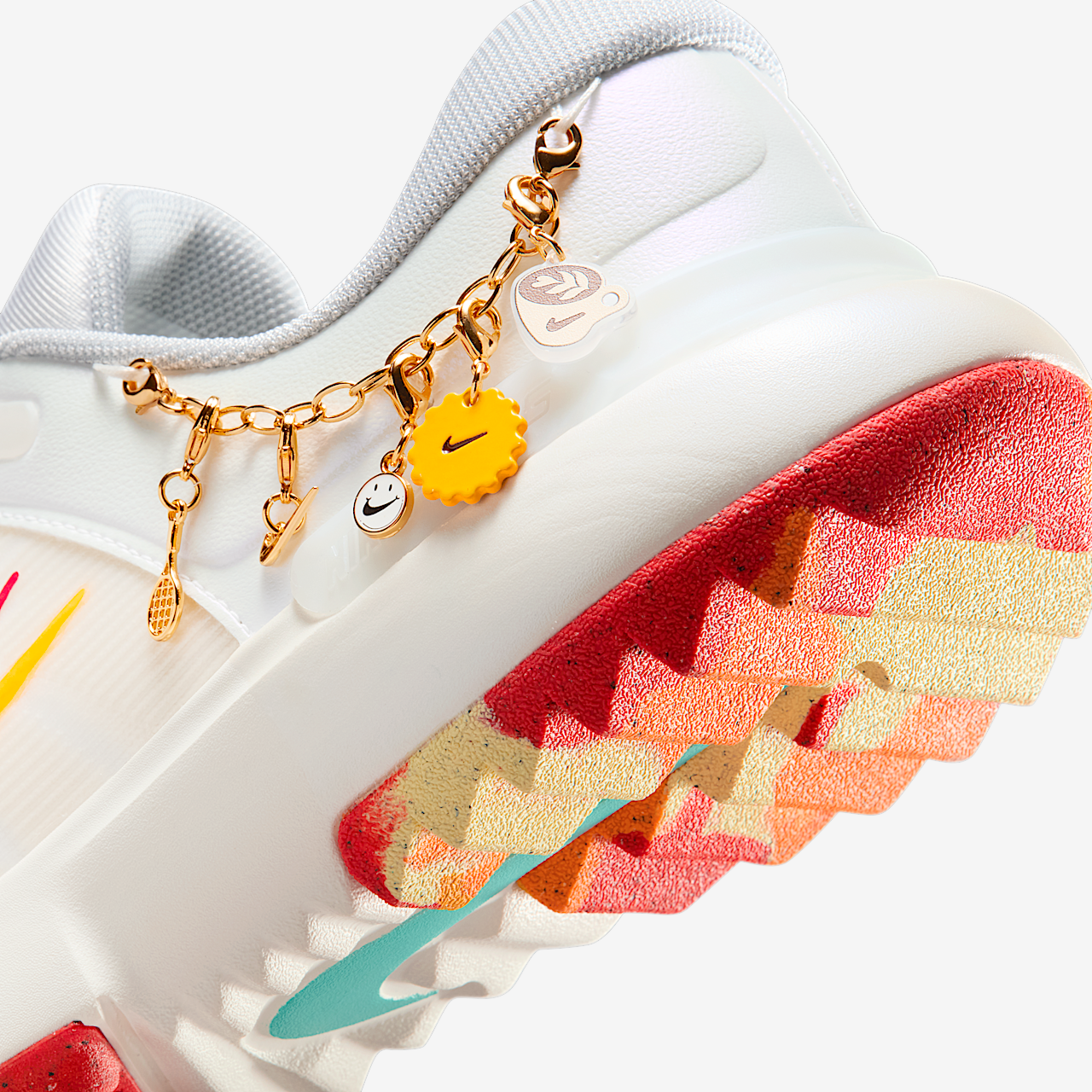 Nike Free sneaker Wit/Sail/Meerkleurig