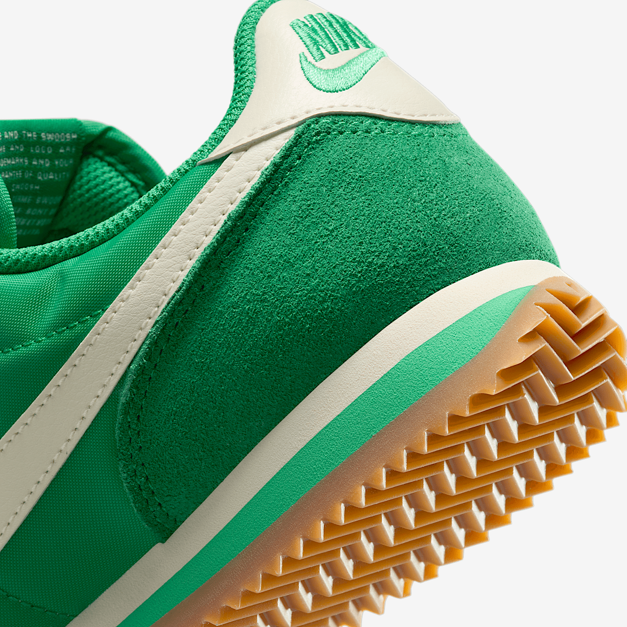 Nike Cortez sneaker Stadium Green/Safety Orange/Gum Light Brown/Coconut Milk