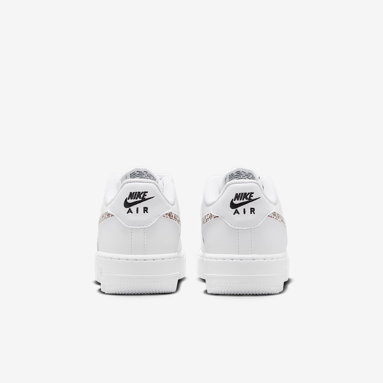 Nike Air Force 1 sneaker Wit/Zwart