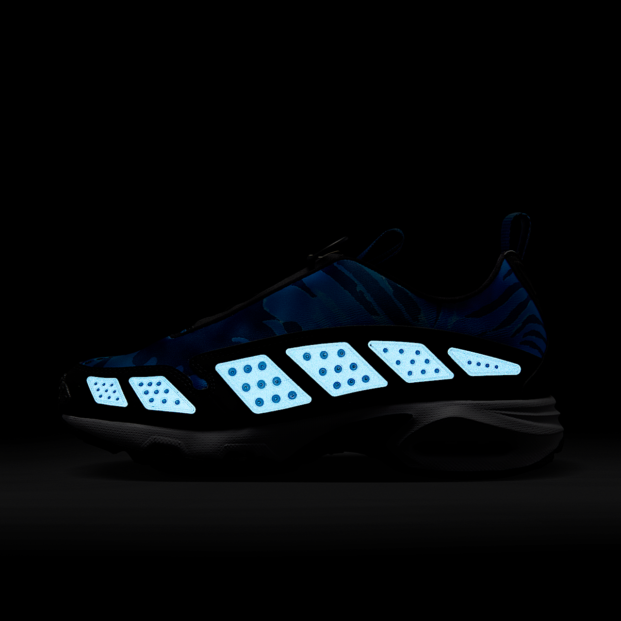 Nike Air Max SNDR sneaker Court Blue/Aluminum/Blue Tint/Zwart