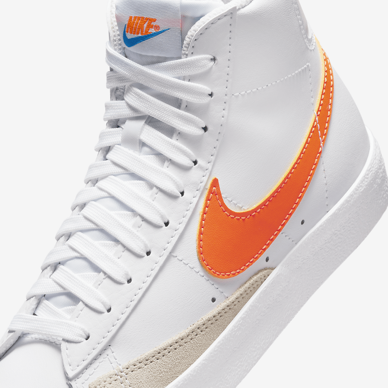 Nike Blazer sneaker Wit/Photo Blue/Phantom/Total Orange
