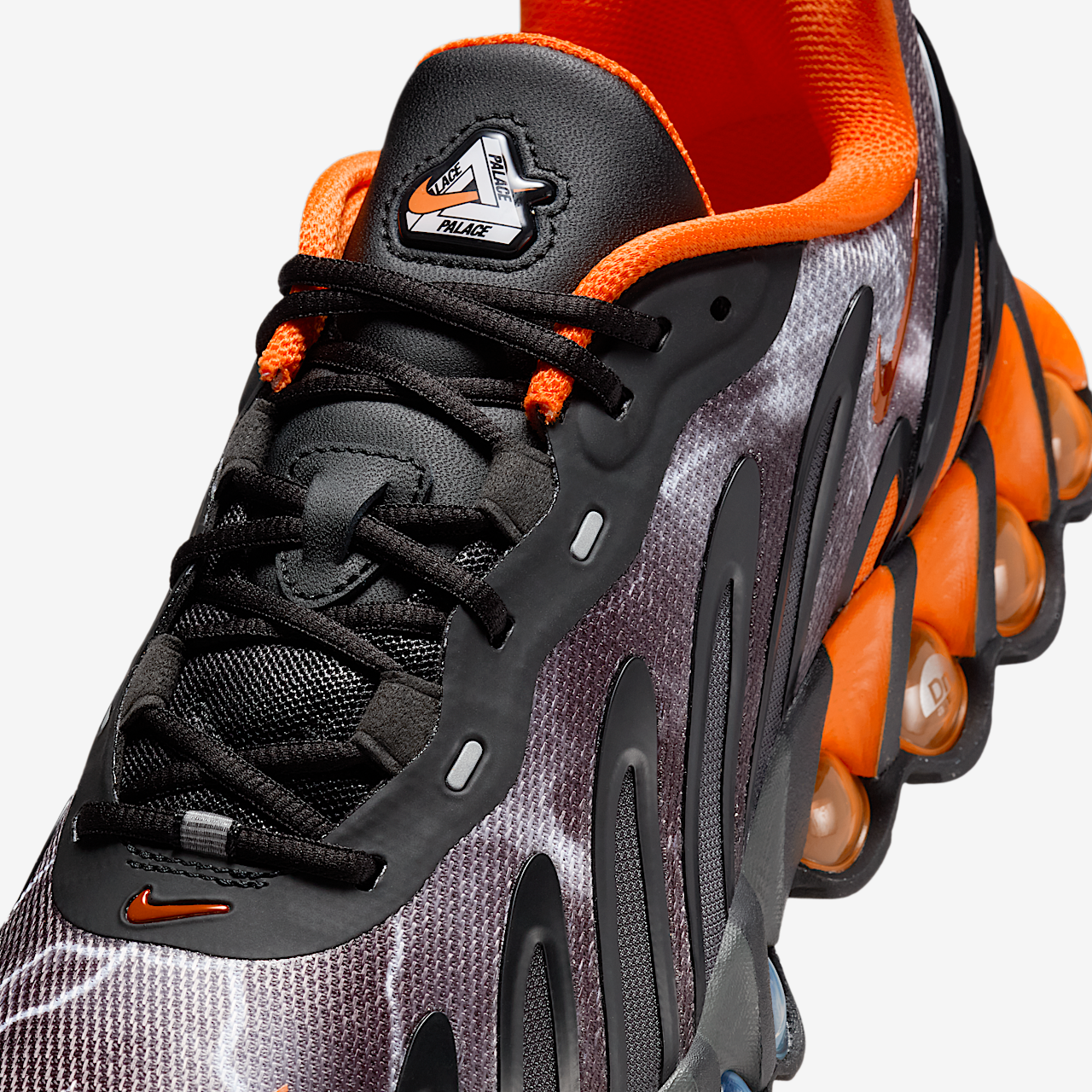 Nike Air Max DN sneaker Zwart/Particle Grey/Safety Orange