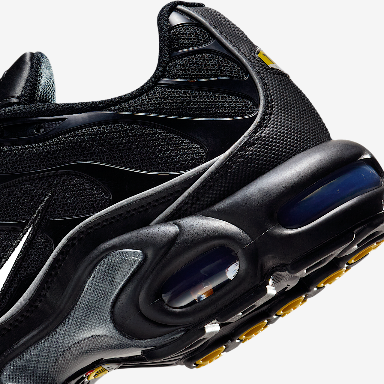 Nike Air Max Plus sneaker Zwart/Zwart/Metallic Silver