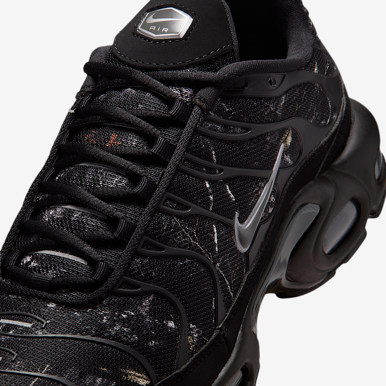 Nike Air Max Plus sneaker Dark Smoke Grey/Zwart/Metallic Cool Grey