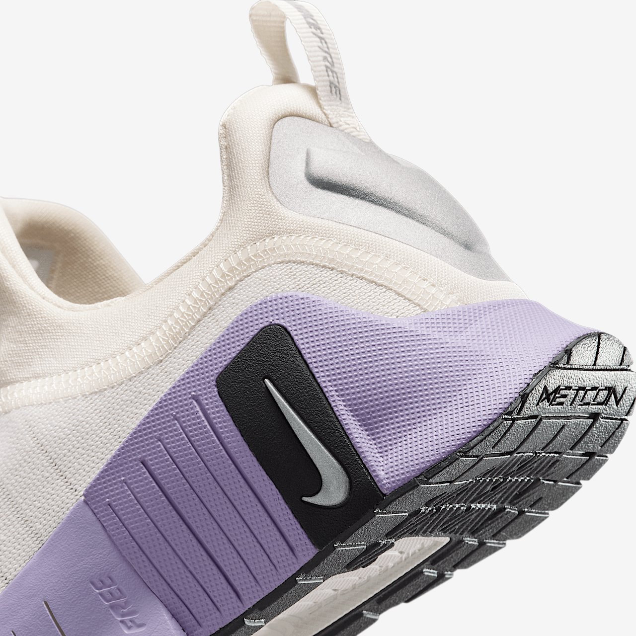 Nike Free sneaker Phantom/Zwart/Hydrangeas/Metallic Silver