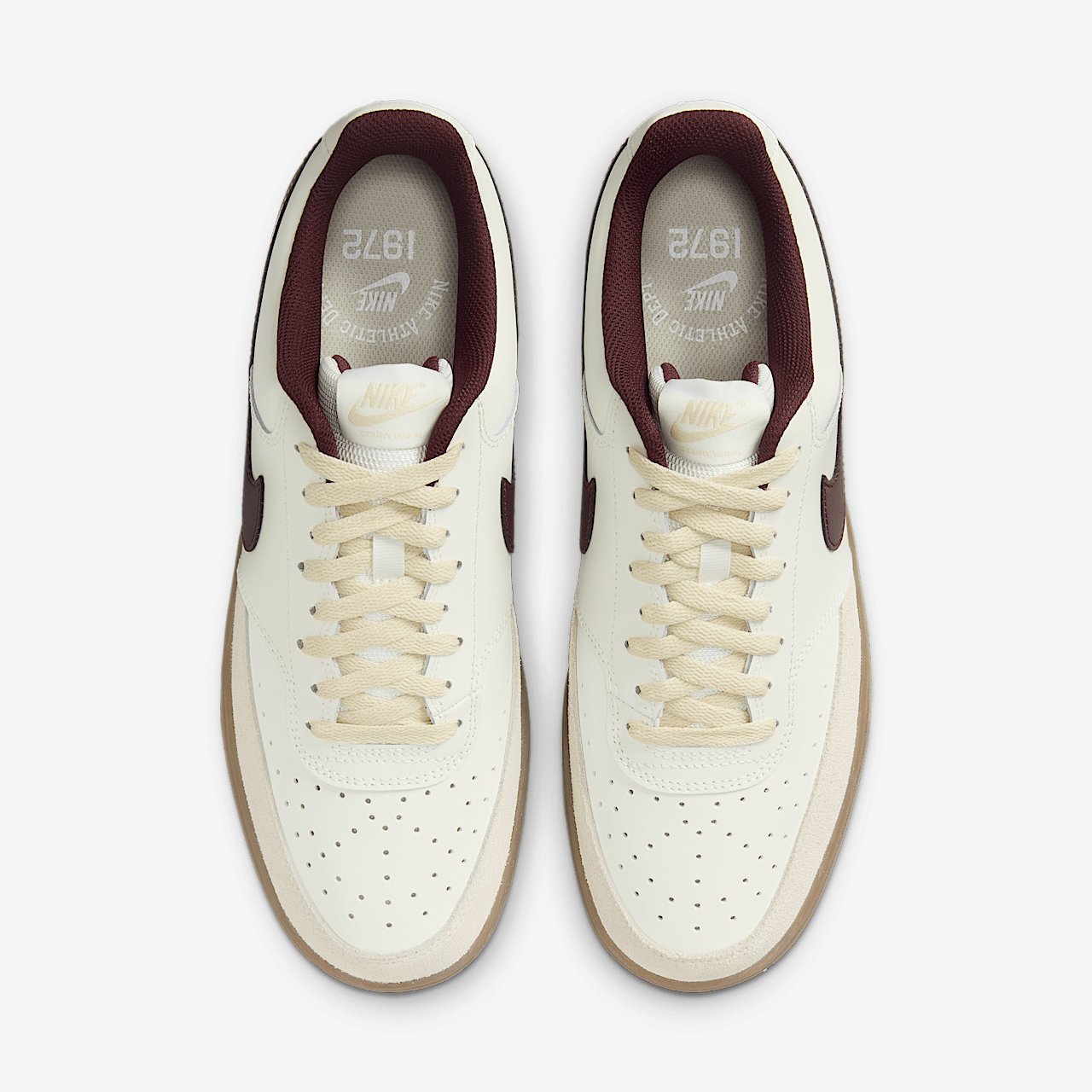 Nike  sneaker Sail/Light Khaki/Gum Dark Brown/Burgundy Crush