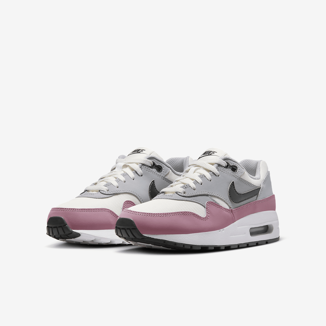 Nike Air Max 1 sneaker Summit White/Wolf Grey/Wit/Dark Smoke Grey