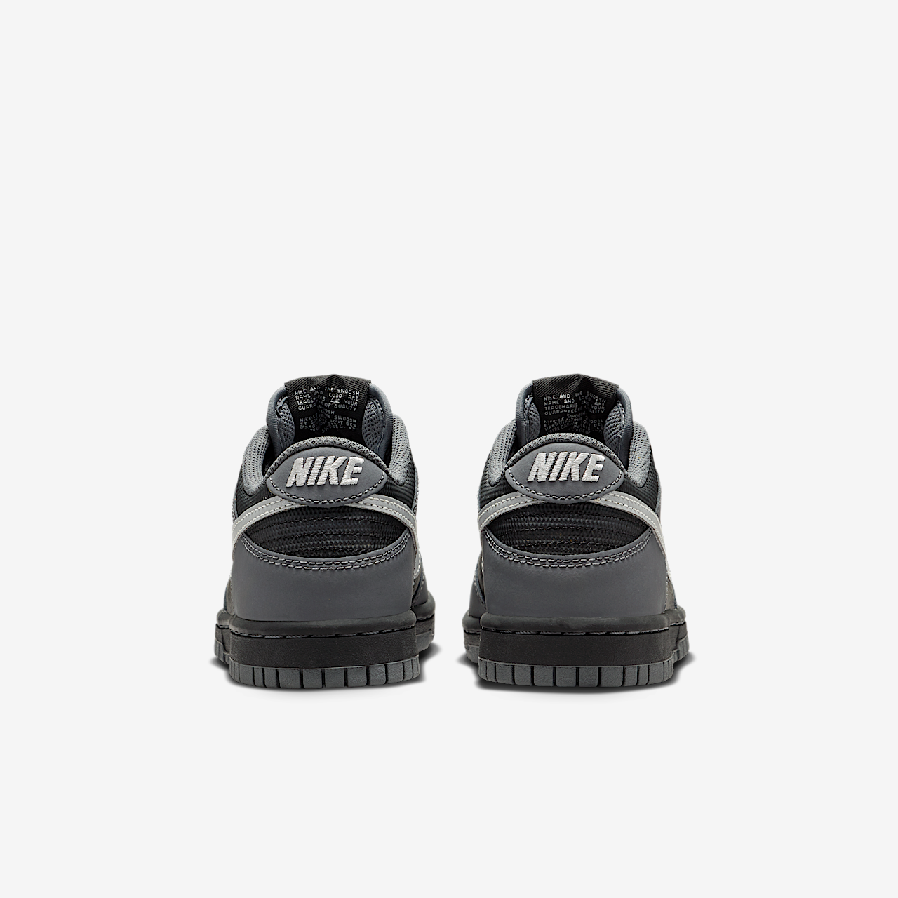 Nike Dunk Low sneaker Zwart/Anthracite/Photon Dust/Reflect Silver