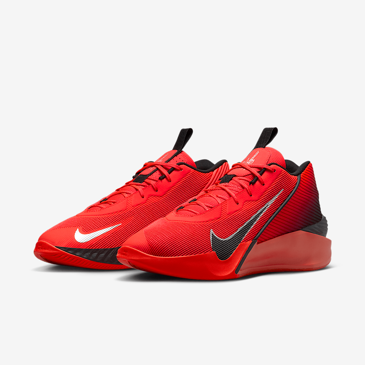 Nike  sneaker Bright Crimson/Metallic Silver/Zwart