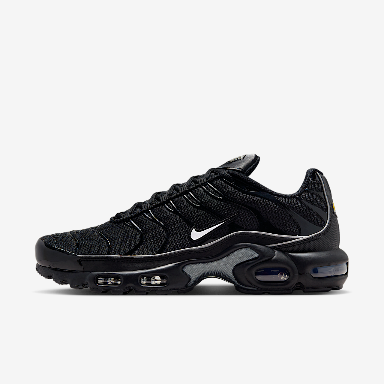 Nike Air Max Plus sneaker Zwart/Zwart/Metallic Silver