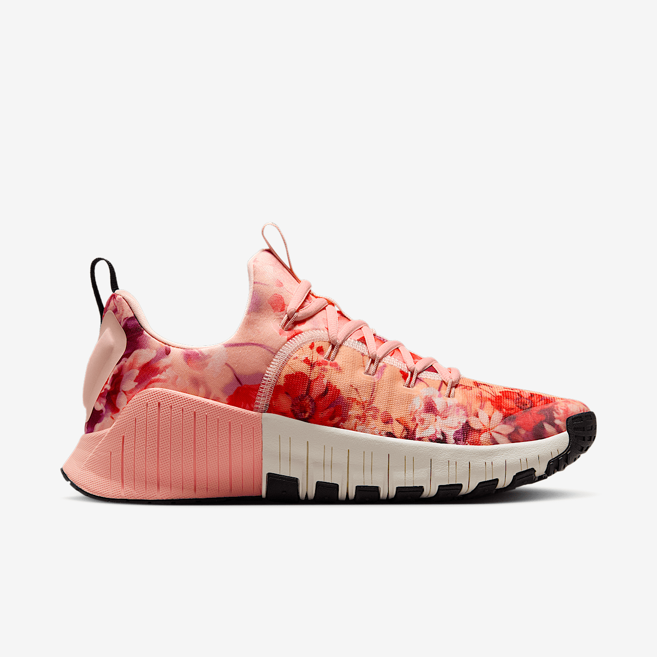 Nike Free sneaker Washed Coral/Zwart/Sail