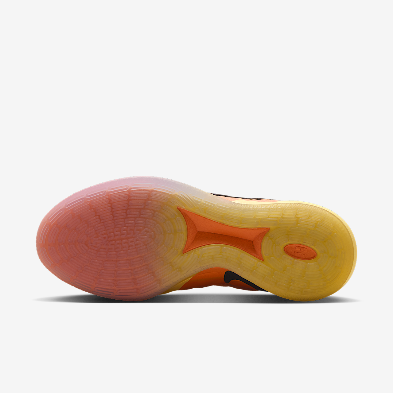 Nike  sneaker Soft Yellow/Orange Trance/Zwart/Zwart
