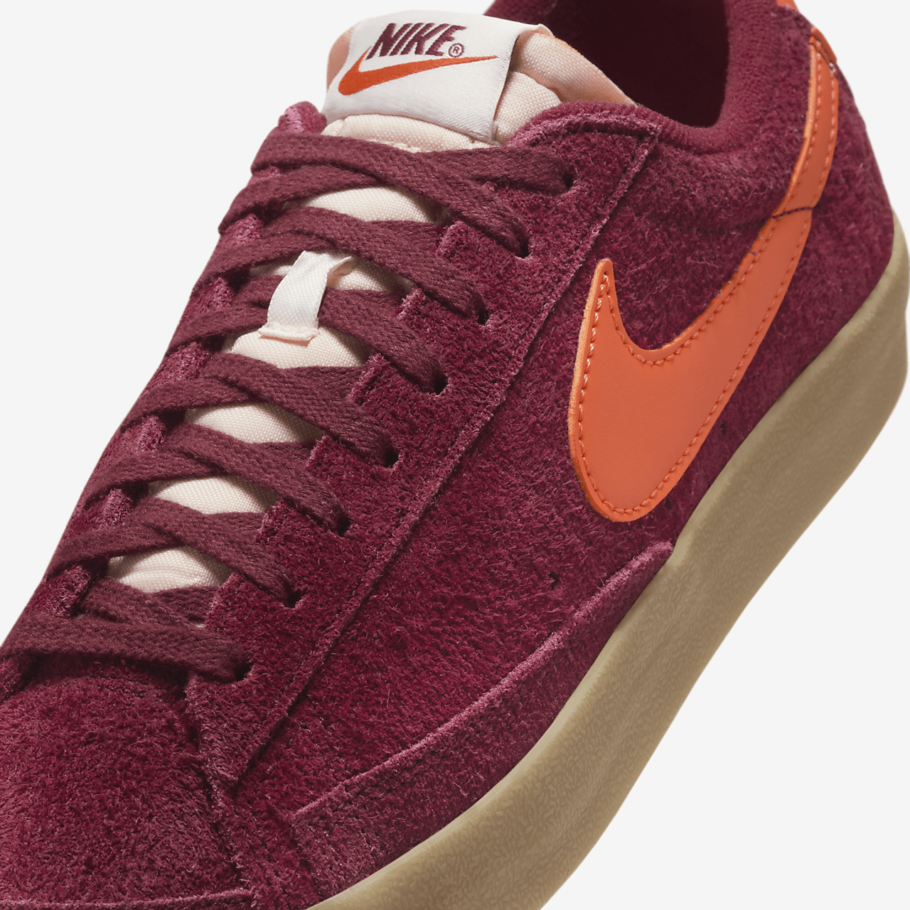 Nike Blazer sneaker Team Red/Gum Light Brown/Team Orange/Safety Orange