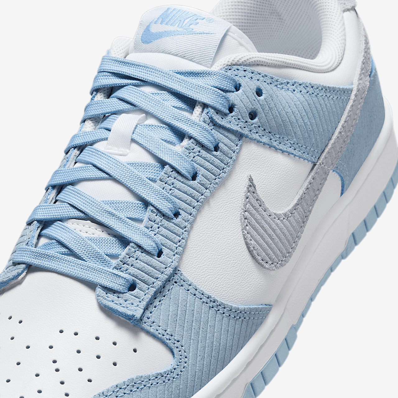 Nike Dunk Low sneaker Light Armory Blue/Wit/Football Grey