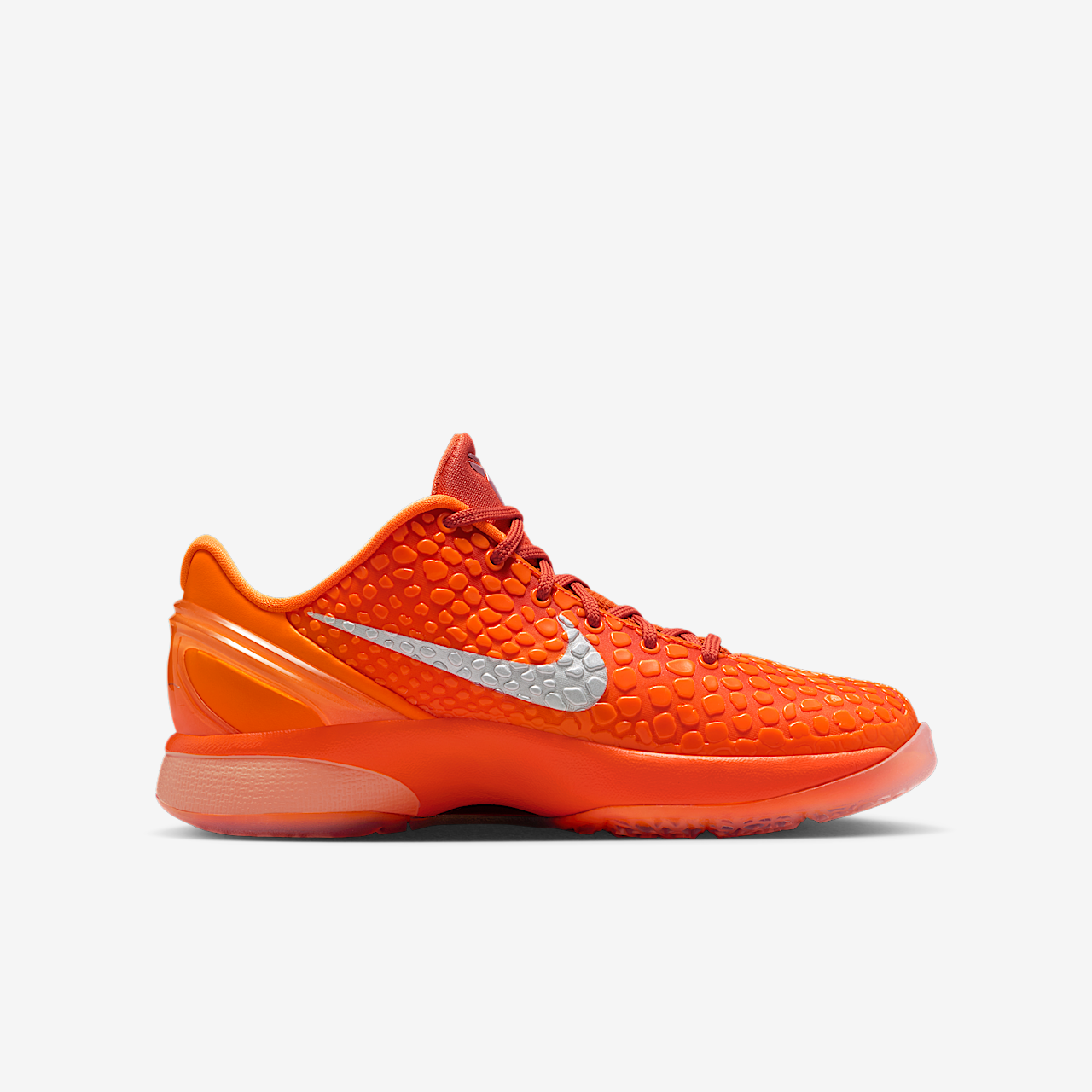 Nike Kobe sneaker Total Orange/Wit/Light Wild Mango/Metallic Silver