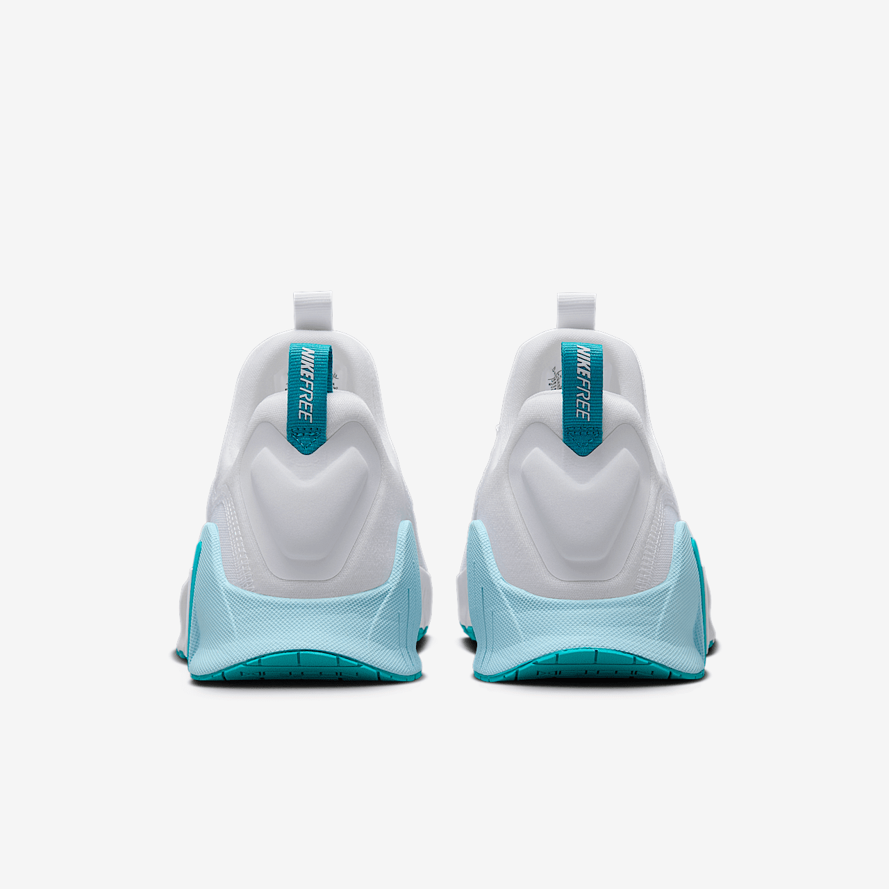 Nike Free sneaker Wit/Glacier Blue/Dusty Cactus
