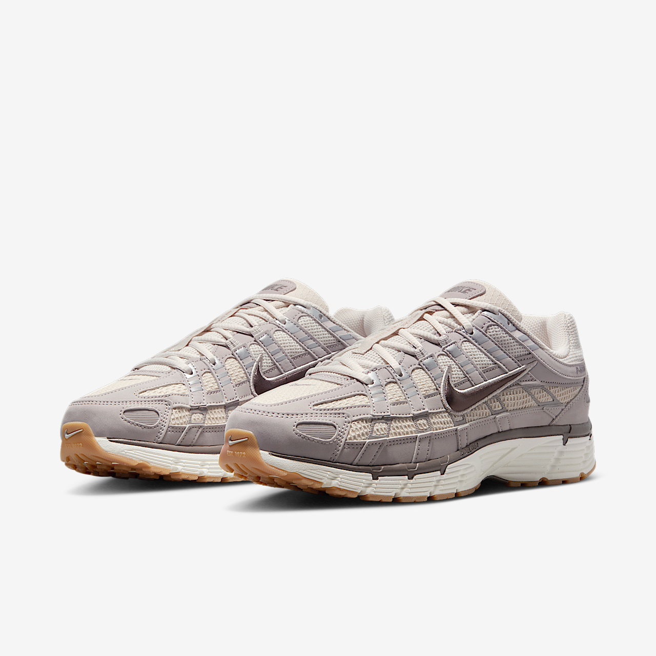 Nike P-6000 sneaker College Grey/Light Orewood Brown/Sail/Cave Stone