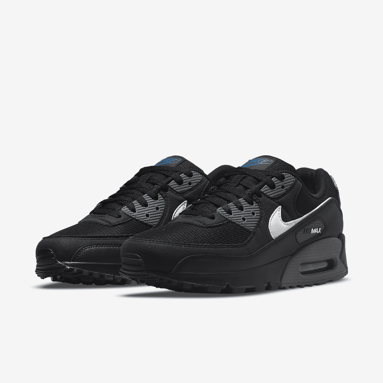 Nike Air max 90 sneaker Zwart/Marina/Iron Grey/Wit