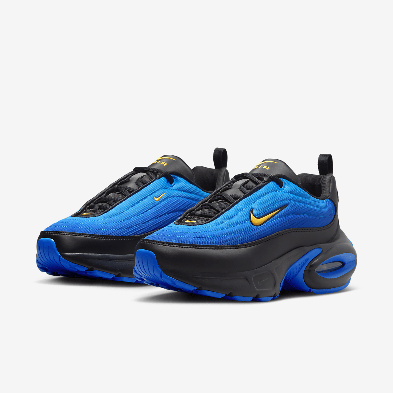 Nike Air Max sneaker Zwart/University Gold/Photo Blue/Racer Blue