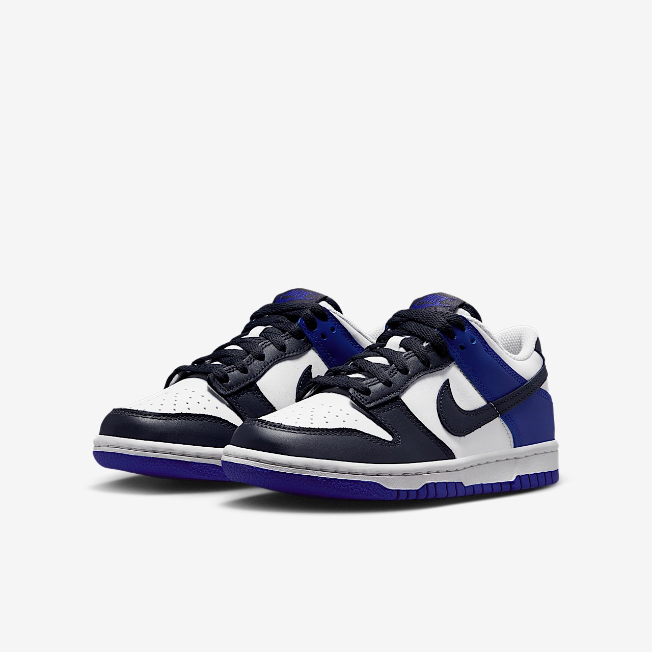 Nike Dunk Low sneaker Wit/Deep Night/Dark Smoke Grey