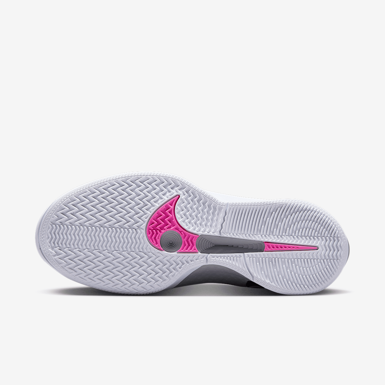 Nike  sneaker Wit/Cement Grey/Zwart/Pinksicle