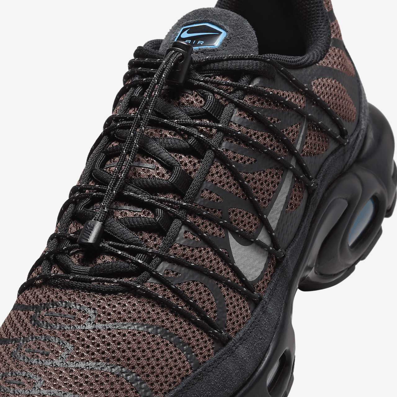 Nike Air Max Plus sneaker Baroque Brown/Zwart/University Blue/Zwart