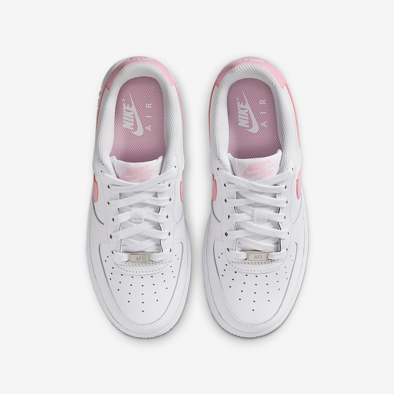 Nike Air Force 1 sneaker Wit/Wit/Medium Soft Pink
