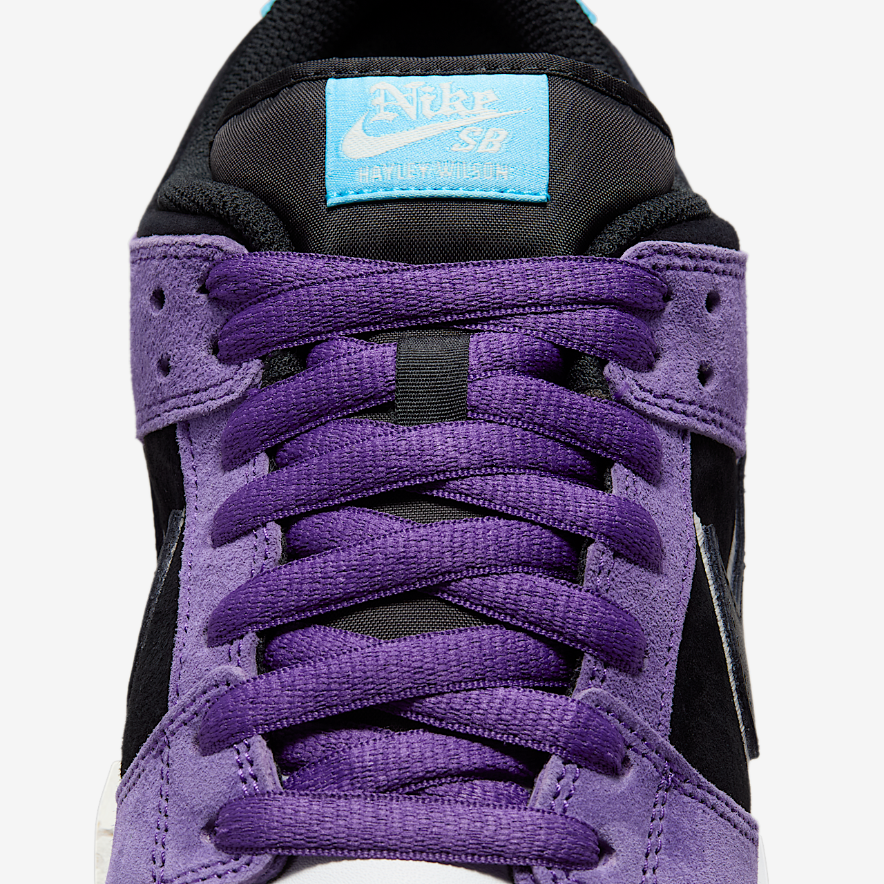 Nike Dunk Low sneaker Court Purple/Wit/Lagoon Pulse/Zwart