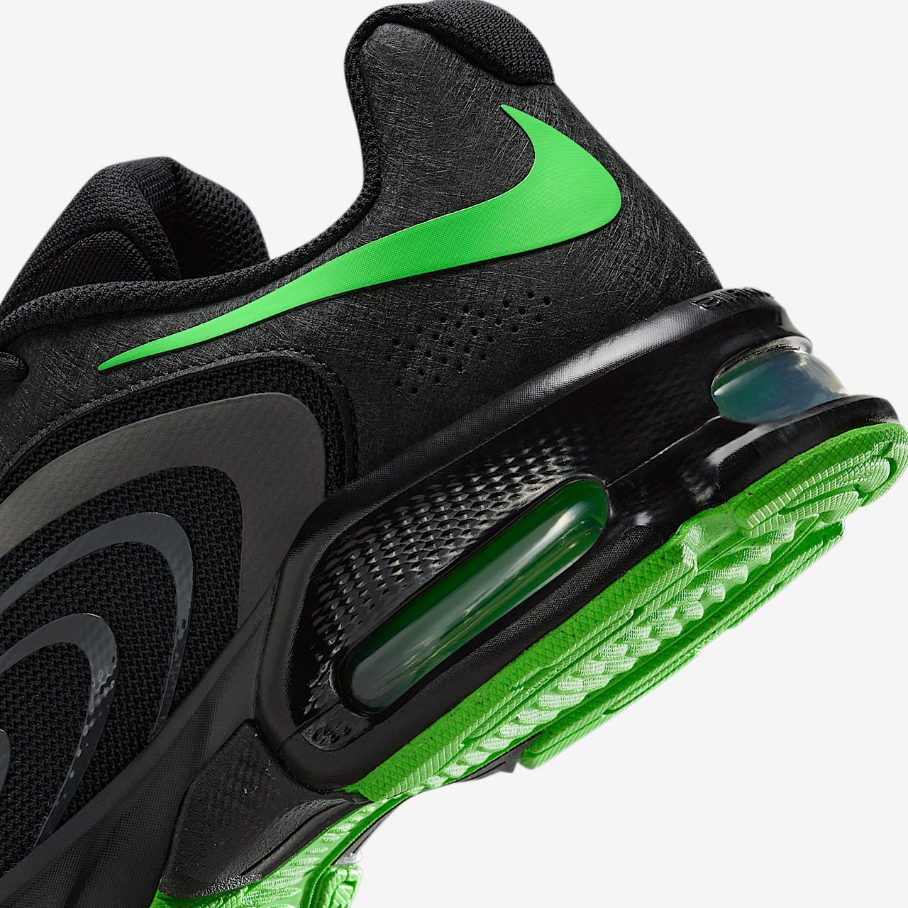 Nike Air Max sneaker Anthracite/Zwart/Green Strike