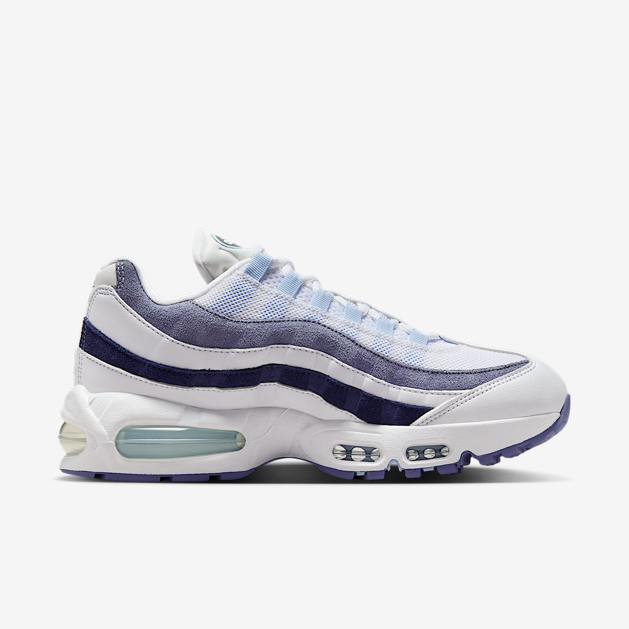 Nike Air Max 95 sneaker Wit/World Indigo/Midnight Navy/Celestine Blue
