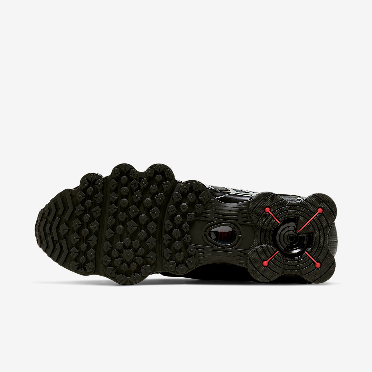 Nike Nike Shox sneaker Zwart/Metallic Hematite/Max Orange/Zwart