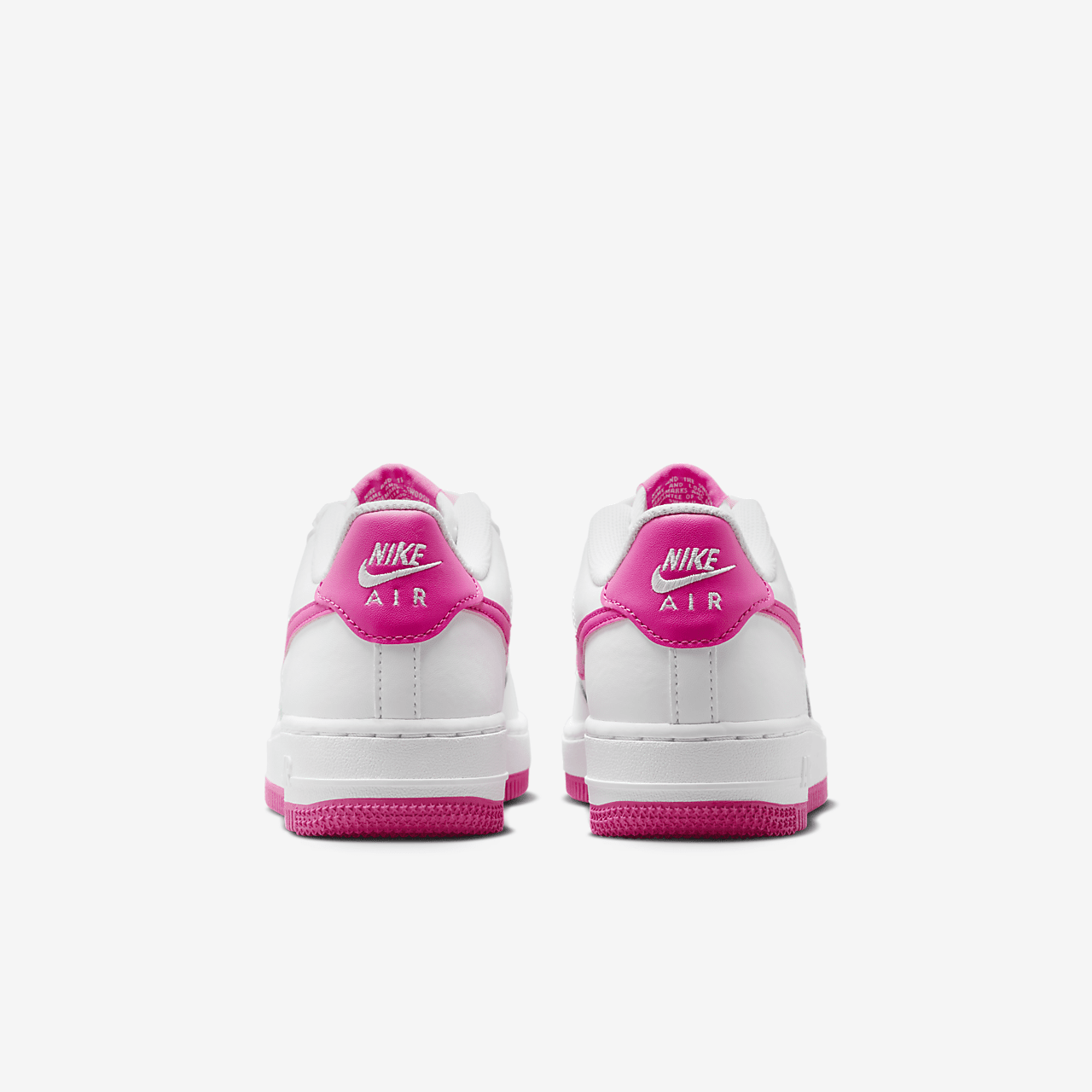 Nike Air Force 1 sneaker Wit/Laser Fuchsia